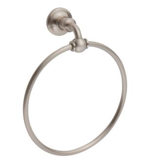 Ginger 4505/SN 8" Towel Ring From The Columnar Collection in Satin Nickel