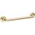 Ginger 1162/PB Grab Bar From The Chelsea Collection in Polished Brass