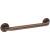 Ginger 1161/ORB Grab Bar From The Chelsea Collection in Oil Rubbed Bronze (Hand Relieved)