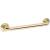 Ginger 1161/PB Grab Bar From The Chelsea Collection in Polished Brass