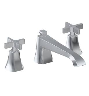 Graff G-6852-C15B-PC Finezza DUE 8 3/8" Double Handle Widespread/Deck Mounted Roman Tub Faucet in Chrome