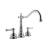 Graff G-2550-LM15-PC Canterbury 7 7/8" Double Handle Widespread/Deck Mounted Roman Tub Faucet in Chrome