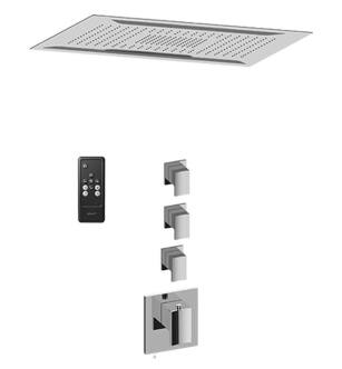 Graff AQ4.000SC-LM36E0-PC Aqua-Sense Ceiling Mount Shower System in Chrome