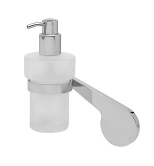 Graff G-9203-PC Sento 3 3/4" Wall Mount Soap/Lotion Dispenser in Chrome