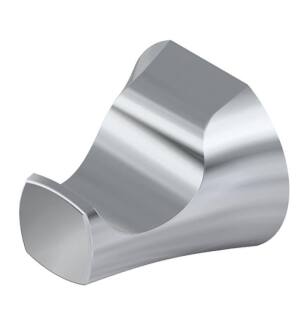 Graff G-9604-PC Finezza DUE 2" Wall Mount Robe/Towel Hook in Chrome