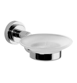 Graff G-9141-PC 4 1/2" Wall Mount Soap Dish and Holder in Chrome