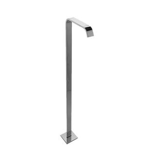 Graff G-3615-PC-T Targa 9 7/8" Floor Mount Bathroom Sink Faucet Spout Only in Chrome - Trim Only