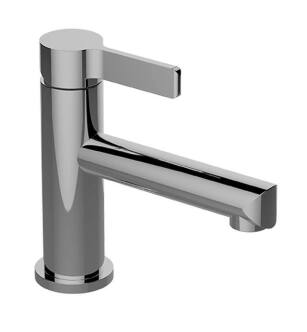 Graff G-6701-LM46-PC Terra 5 3/8" Single Hole Bathroom Sink Faucet in Chrome
