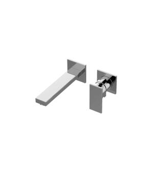 Graff G-11235-LM55W-PC Incanto 7 1/2" Single Handle Wall Mount Widespread Bathroom Sink Faucet in Chrome