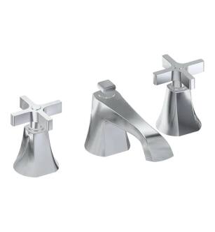 Graff G-6811-C15B-PC Finezza DUE 5" Double Handle Widespread Bathroom Sink Faucet in Chrome