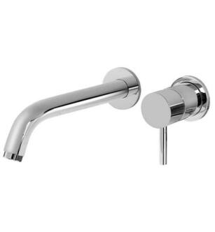 Graff G-6135-LM41W-PC M.E. 7 1/2" Single Handle Wall Mount Widespread Bathroom Sink Faucet in Chrome