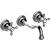 Graff G-2530-C2-PC Nantucket 7 1/2" Double Handle Wall Mount Widespread Bathroom Sink Faucet in Chrome