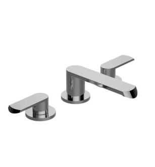 Graff G-6610-LM45B-PC Phase 5 3/8" Double Handle Widespread Bathroom Sink Faucet in Chrome