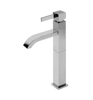 Graff G-6206-LM39M-PC Qubic Tre 4 3/4" Single Hole Bathroom Sink Faucet in Chrome