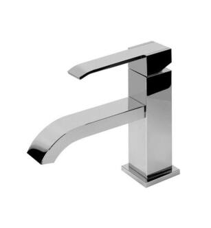 Graff G-6202-LM38M-PC Qubic 4 3/4" Single Hole Bathroom Sink Faucet in Chrome