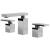 Graff G-3710-LM31L-PC Solar 5 1/2" Double Handle Widespread Bathroom Sink Faucet in Chrome