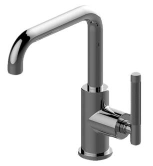 Graff G-11400-LM57-PC Harley 8 3/8" Single Hole Bathroom Sink Faucet with LM57 Lever Handle in Chrome
