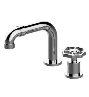 Graff G-11320-C18B-PC Vintage 5 1/4" Two Hole Widespread Bathroom Sink Faucet with C18B Cross Handle in Chrome