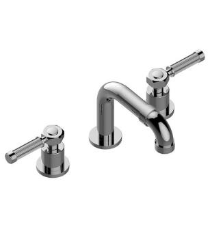 Graff G-11310-LM56B-PC Vintage 5 1/4" Three Hole Widespread Bathroom Sink Faucet with LM56B Lever Handle in Chrome