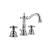 Graff G-2500-C2-PC Canterbury/Nantucket 5 1/8" Double Handle Widespread Bathroom Sink Faucet in Chrome