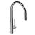 Graff G-4881-LM52-PC Graff Conical 16 1/2" Single Handle Deck Mounted Pull-Down Kitchen Faucet in Chrome