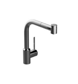 Graff G-4625-LM41K-PC M.E. 25 9 1/8" Single Handle Deck Mounted Pull-Out Kitchen Faucet in Chrome