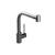 Graff G-4625-LM41K-PC M.E. 25 9 1/8" Single Handle Deck Mounted Pull-Out Kitchen Faucet in Chrome