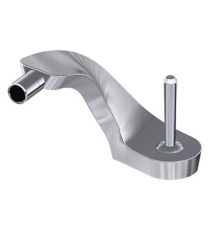 Graff G-6460-LM43-PC Ametis 4 3/8" Single Handle Bidet Faucet with Pop-Up Drain in Chrome