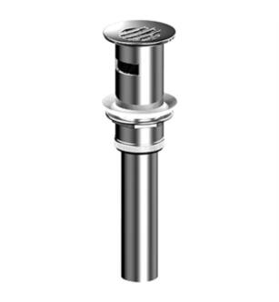 Graff G-9964-PC 2 1/2" Grid Drain with Overflow in Chrome