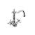 Graff G-5220-C2-PC Pesaro 5 3/4" Double Handle Deck Mounted Bar Kitchen Faucet in Chrome