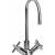 Graff G-5210-C5-PC Infinity 5 1/8" Double Handle Deck Mounted Bar Kitchen Faucet in Chrome