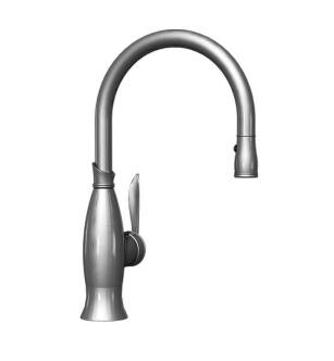 Graff G-5834-LM51-PN Bollero 7" Single Handle Deck Mounted Pull-Down Bar/Prep Kitchen Faucet in Polished Nickel