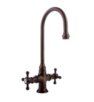 Graff G-5250-C2-OB Vista 5 1/8" Double Handle Deck Mounted Bar Kitchen Faucet in Olive Bronze