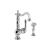 Graff G-5237-LC3-PN Canterbury 5 3/4" Single Handle Deck Mounted Prep Kitchen Faucet with Side Spray