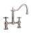 Graff G-4840-C2-PN Canterbury 9 1/4" Double Handle Bridge/Deck Mounted Kitchen Faucet in Polished Nickel