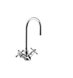 Graff G-5200-C2-BB Canterbury 5 1/8" Double Handle Deck Mounted Bar Kitchen Faucet