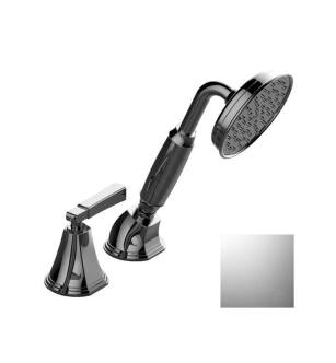 Graff G-6855-LM47B-BK Finezza UNO 9 3/4" Contemporary Deck Mounted Handshower and Diverter Set