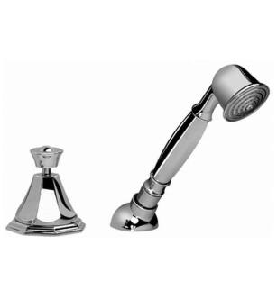 Graff G-1955-AU Topaz 7 1/2" Contemporary Deck Mounted Handshower and Diverter Set