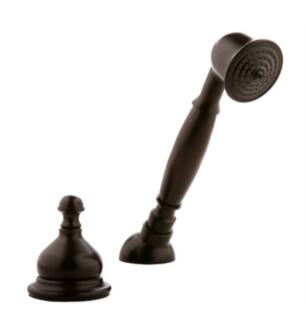 Graff G-1155-OB-T Nantucket 7 1/2" Contemporary Deck Mounted Handshower and Diverter Set in Olive Bronze - Trim Only