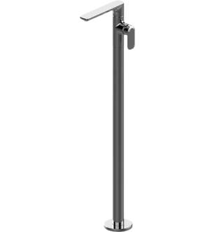 Graff G-6354-LM42N-SN Sento 34 3/8" Floor Mounted Tub Filler with Handshower and Diverter