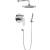 Graff G-7278-LM42S-SN Sento Full Pressure Balancing System Shower with Handshower in Chrome