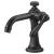 Graff G-6900-LM48-BK Camden 4 3/4" Single Hole Bathroom Sink Faucet in Architectural Black