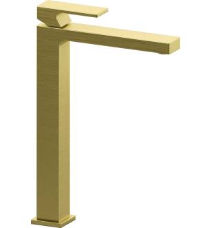 Graff G-11206-LM55-BB Incanto 12" Single Hole Bathroom Sink Faucet in Brushed Brass PVD