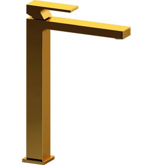 Graff G-11206-LM55-AU Incanto 12" Single Hole Bathroom Sink Faucet in Gold Plated