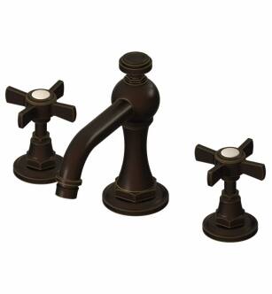 Graff G-6910-C16B-OB Camden 4 3/4" Double Handle Widespread Bathroom Sink Faucet in Olive Bronze