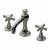 Graff G-6910-C16B-PN Camden 4 3/4" Double Handle Widespread Bathroom Sink Faucet in Polished Nickel