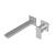 Graff G-11236-LM55W-PC-T Incanto 9 1/4" Single Handle Wall Mount Widespread Bathroom Sink Faucet in Chrome - Trim Only