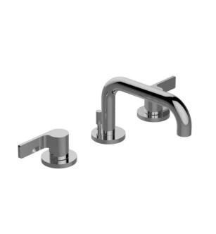 Graff G-6710-LM46B-PC Terra 4 1/2" Double Handle Bathroom Sink Faucet in Chrome
