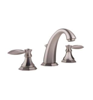 Graff G-1900-LM14-SN Topaz 5" Double Handle Widespread Bathroom Sink Faucet in Satin Nickel