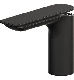 Graff G-6300-LM42-BK Sento 6 1/2" Single Hole Bathroom Sink Faucet in Architectural Black